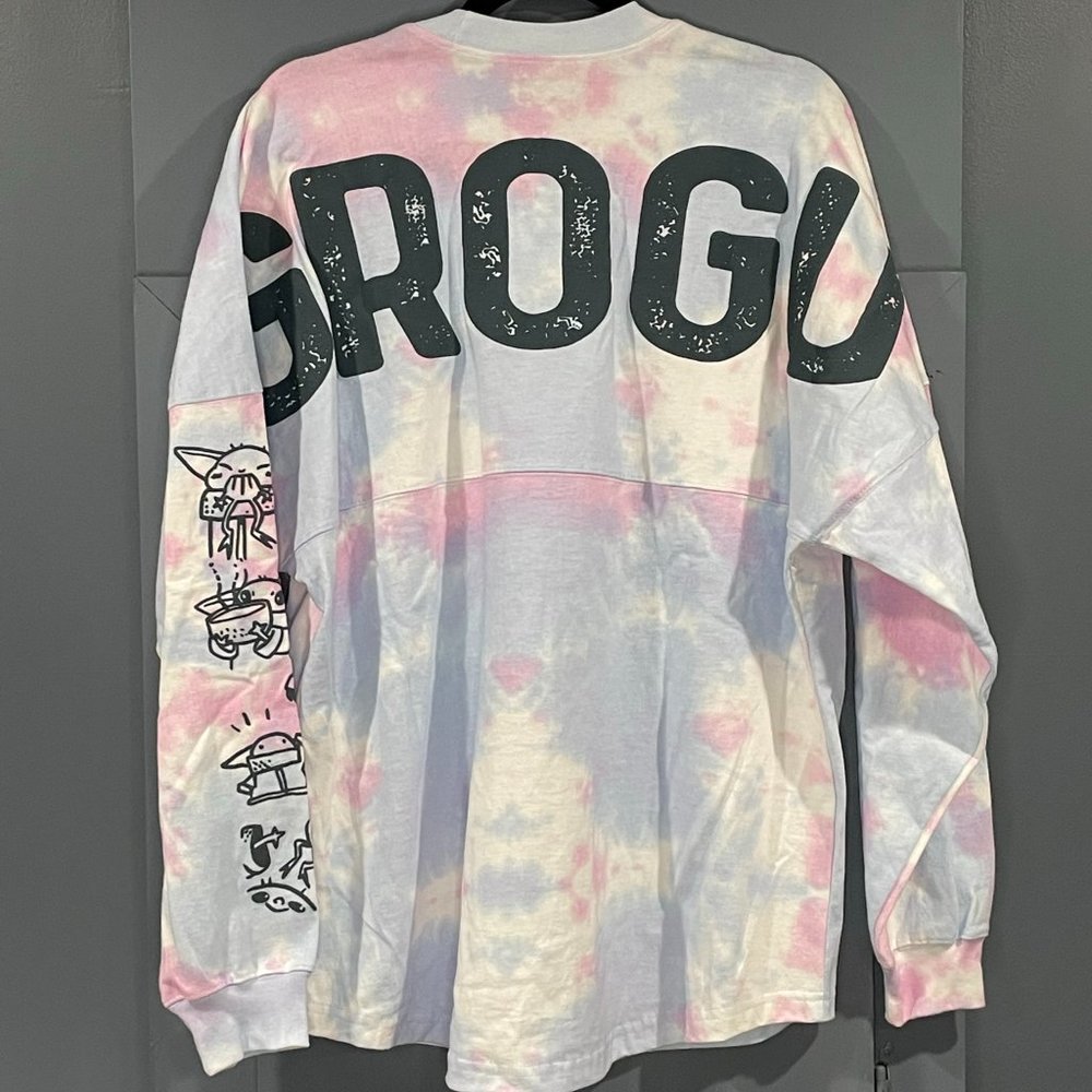 NWT Disney Parks Tie-Dyed Grogu Spirit Jersey/The Mandalorian/Baby Yoda Size M